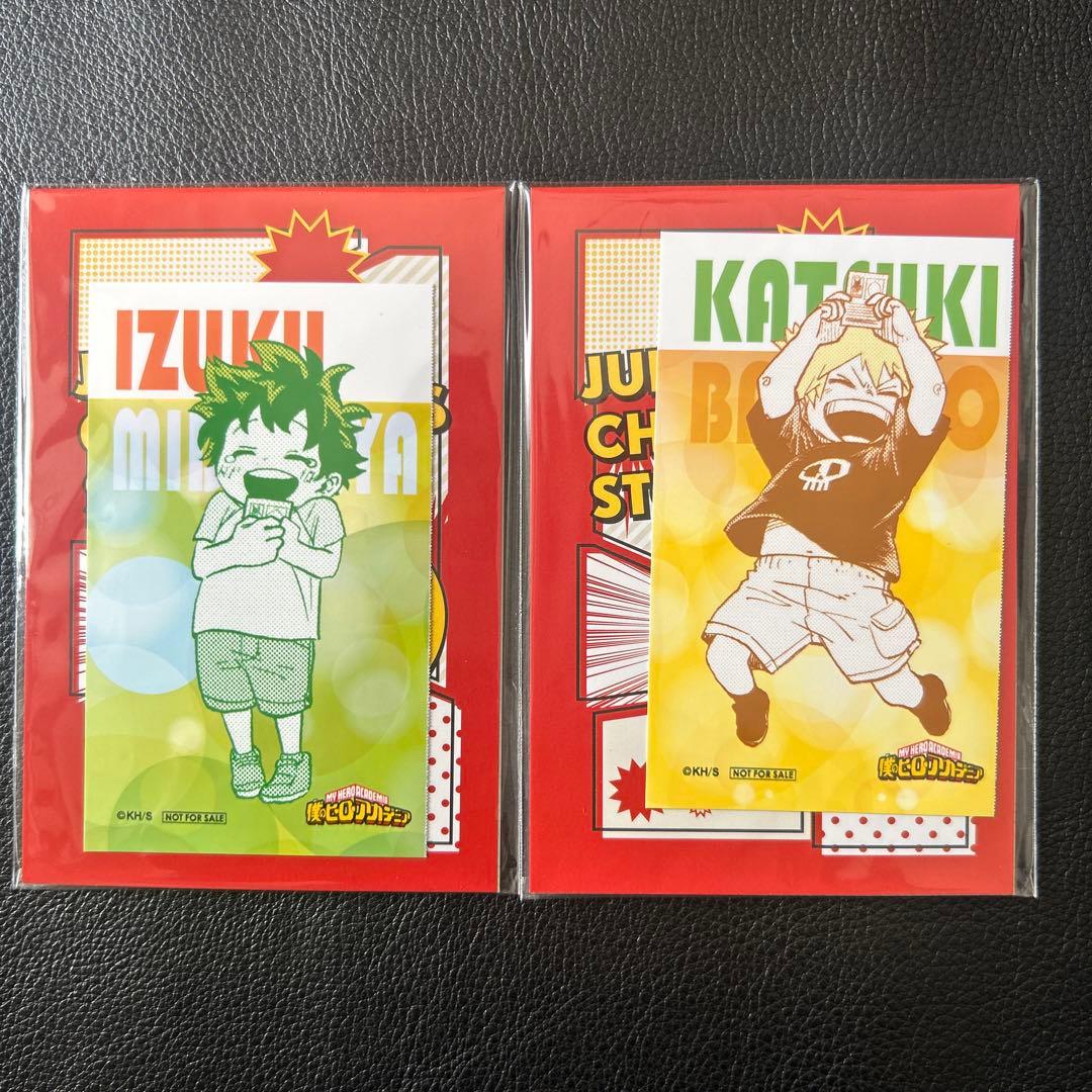 僕のヒーローアカデミア アートステッカー 特典 オリジナルブロマイド