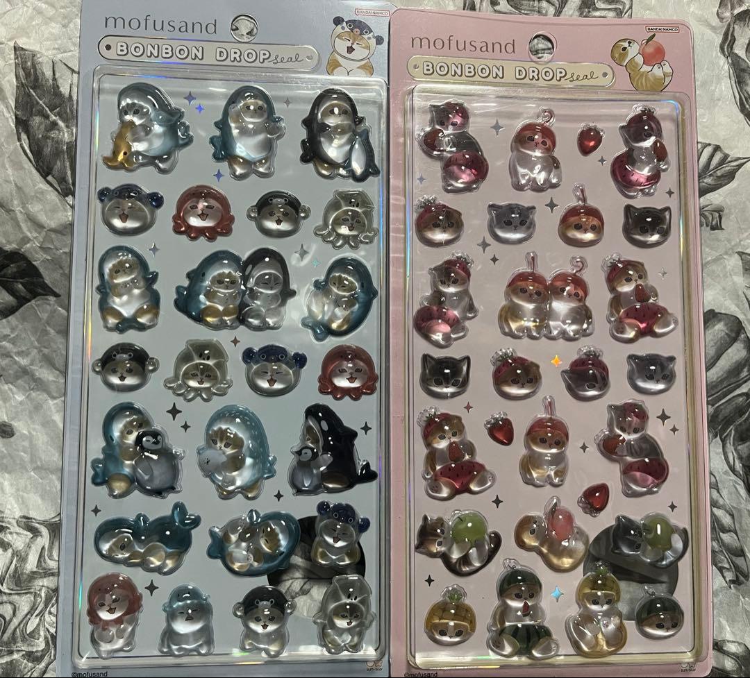 モフサンド ボンボンドロップシール 2枚セット - メルカリ