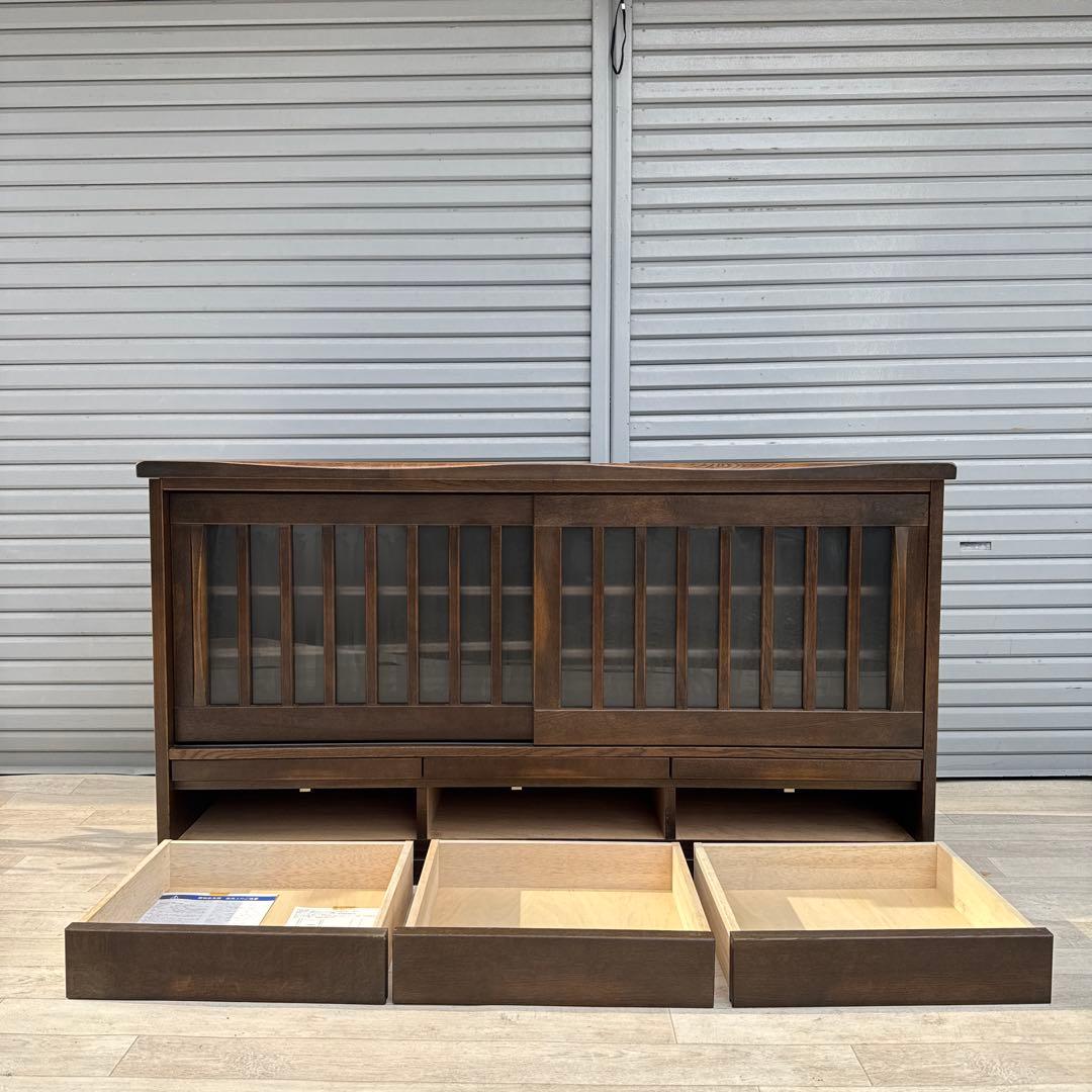 約33万飛騨 ibata イバタインテリア 木楽 オーク 無垢材 サイドボード