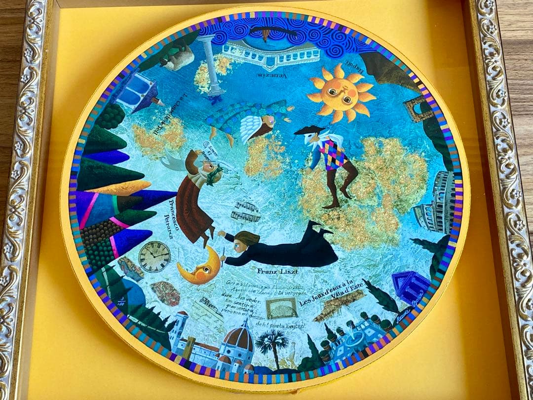 ⭐️ 新品 ⭐️ ♪ 巡礼の年 ♪ リスト ⭐️ アクリル絵画