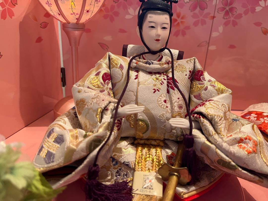 ひな祭り 雛人形セット 桜模様
