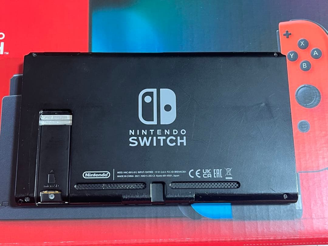 Nintendo Switch 本体 青/赤 Joy-Con付き　ジャンク品