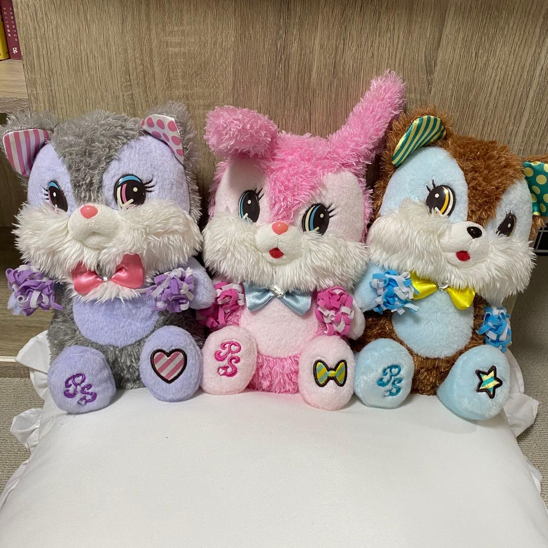プリティーリズム バトポン あいら・りずむ ぬいぐるみ ラビチ・ベアチ