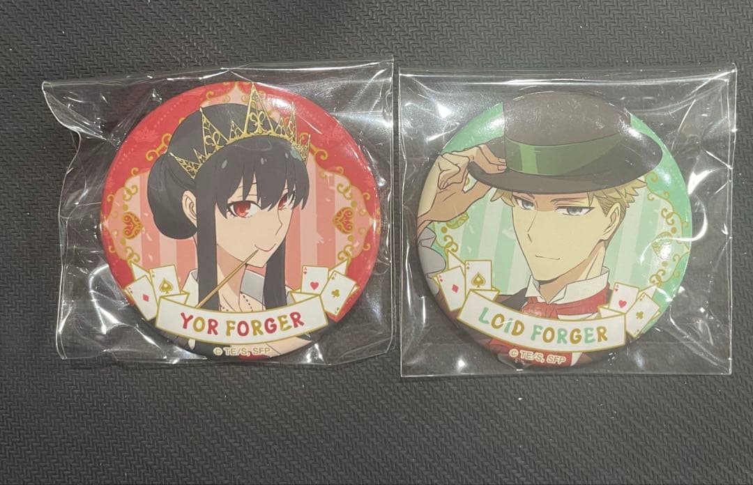 スパイファミリー tea time アリス ヨル ロイド 缶バッジ - メルカリ