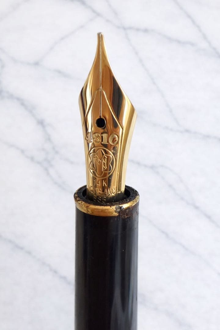 MONTBLANC モンブラン万年筆マイスターシュテュック14K 4810難あり
