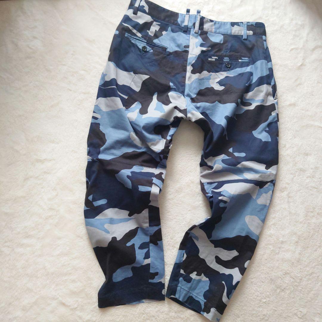 DSQUARED2 迷彩 カモフラ 3D ストレッチパンツ デニム 50 - メルカリ
