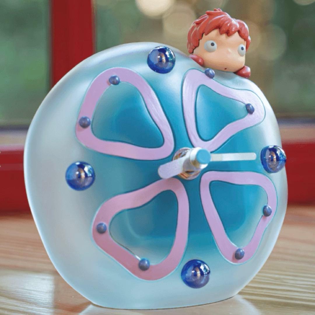 ポニョのクラゲ置時計