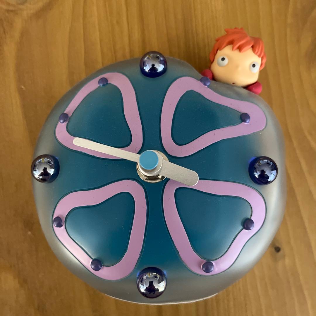 ポニョのクラゲ置時計