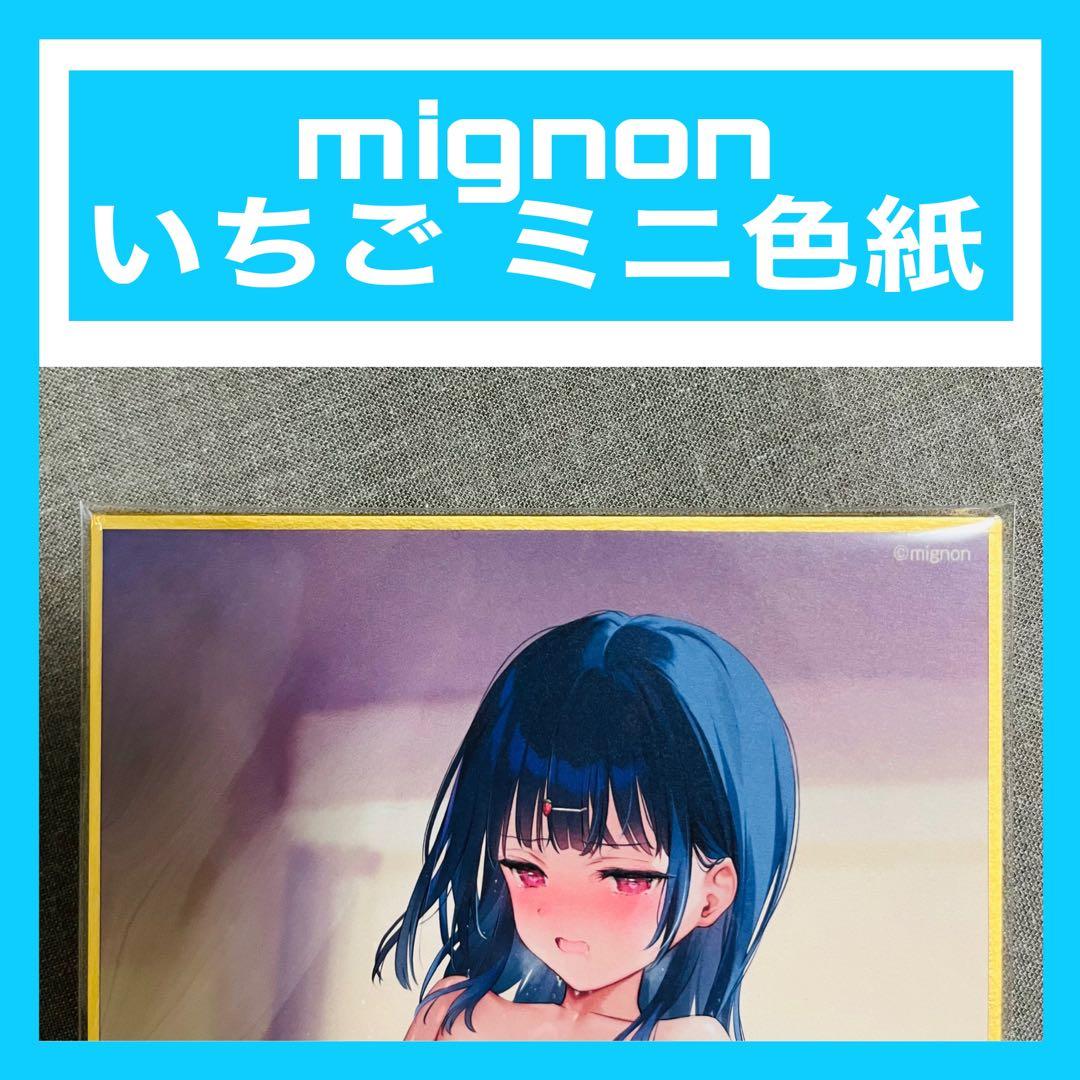 mignon いちご ミニ色紙 mignon works - メルカリ