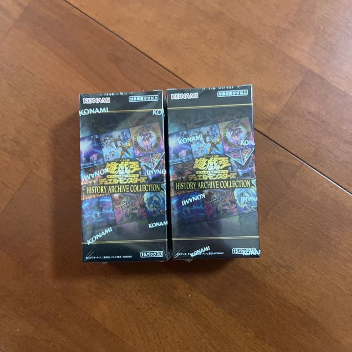 遊戯王 ヒストリーアーカイブコレクション 2box シュリンク付き