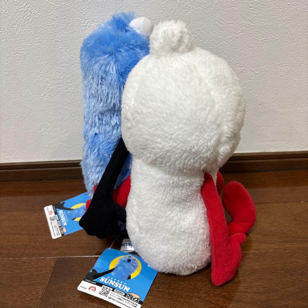 パペットスンスン おすわりBIGぬいぐるみ スンスン ノンノン 全2種セット