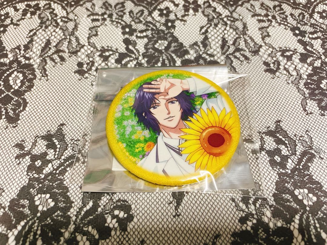 テニプリ サマバレ ビッグホロ缶バッジ 幸村精市 テニスの王子様 幸村