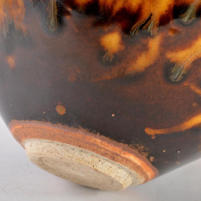 中国 南宋 吉州窯 玳玻天目茶碗 時代箱付 F R5479 - メルカリ