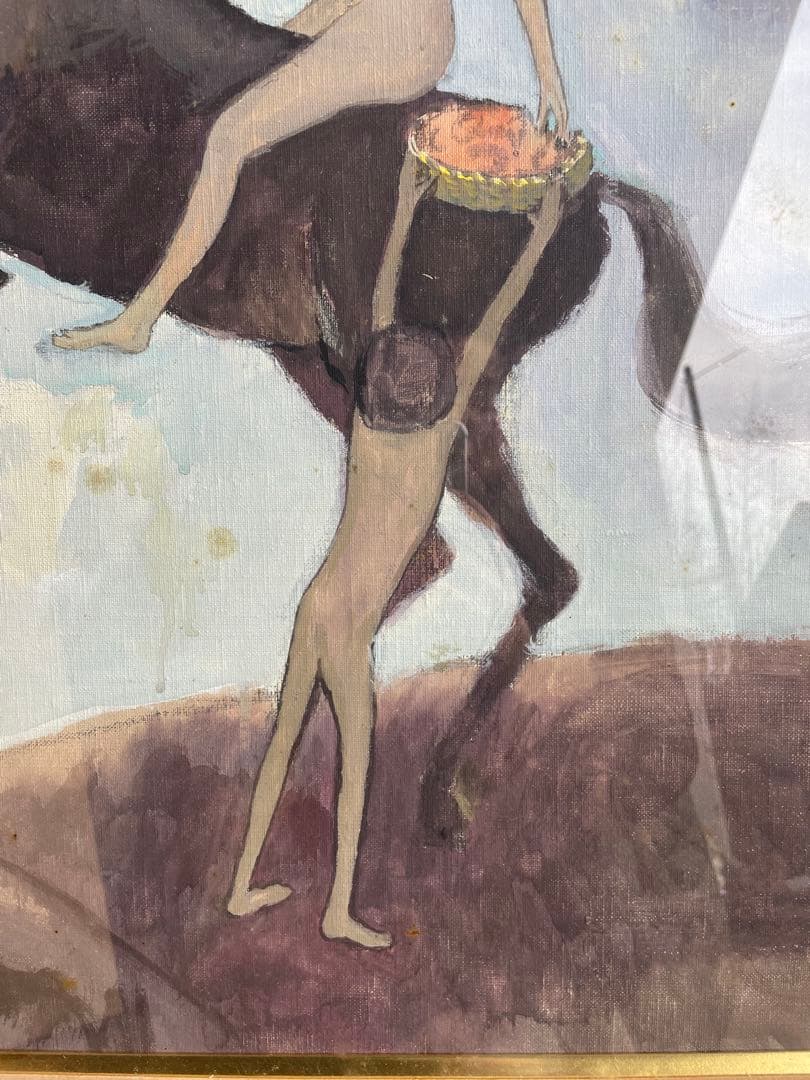 蔵出し 室田豊四郎 「献花」 新制作協会会員 1985年 - メルカリ