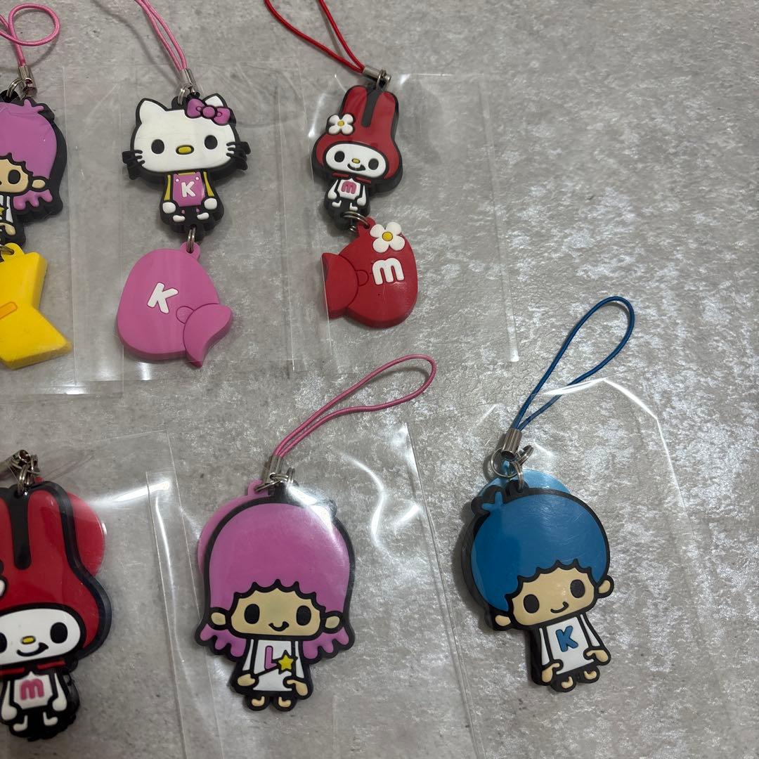 レトロ　レア　サンリオラバーストラップ　14種セット　まとめ売り
