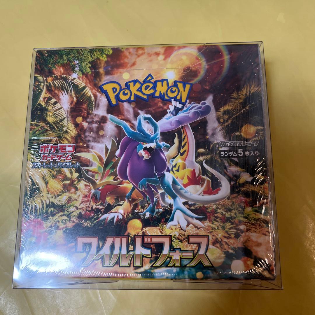 ポケモンカード ワイルドフォース box シュリンク付き - メルカリ