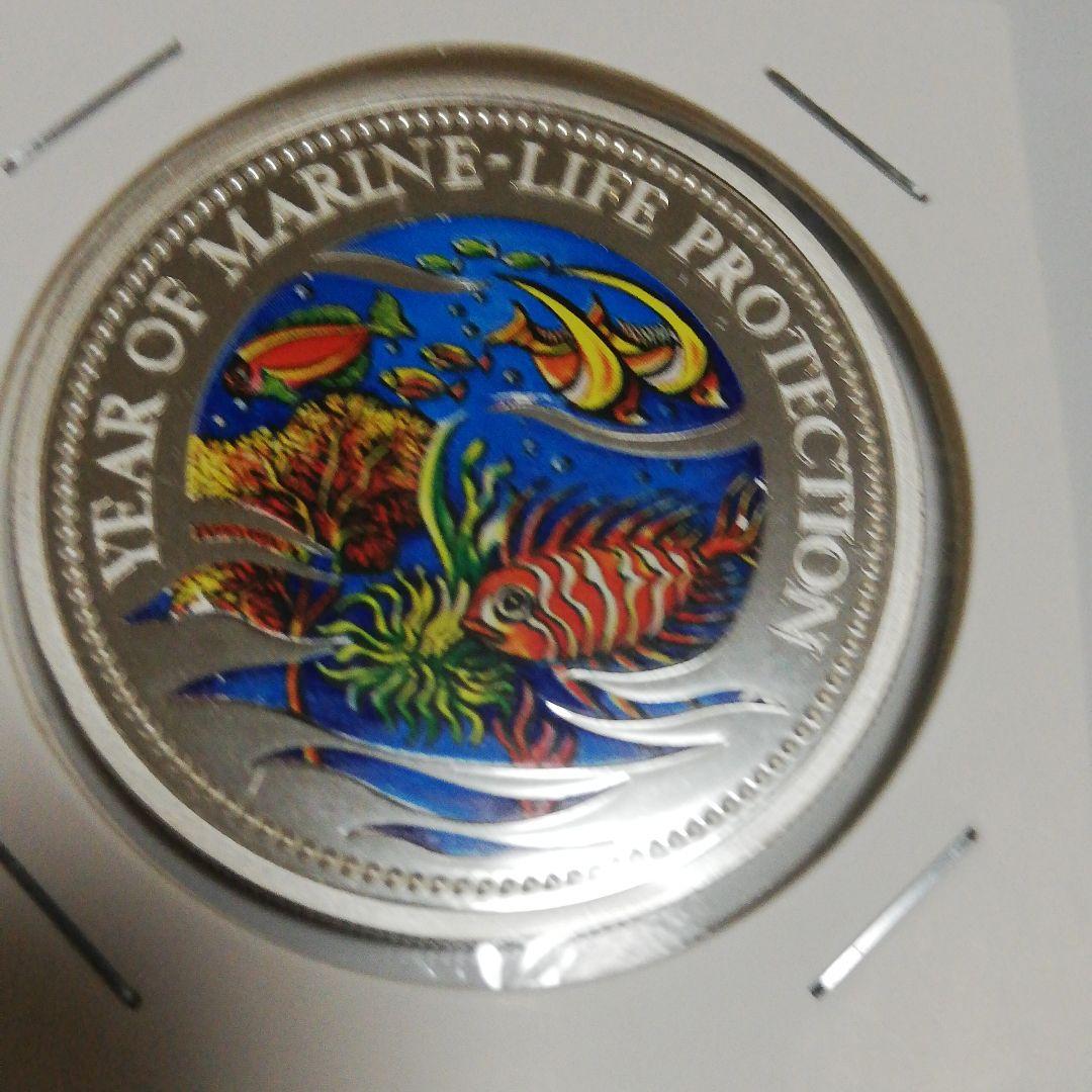 注文 パラオ共和国 銀貨 パラオ共和国 記念銀貨 10oz 国宝 松本城 大型