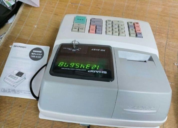 シャープレジスター XE-A127 簡単便利特殊 送料込 357159