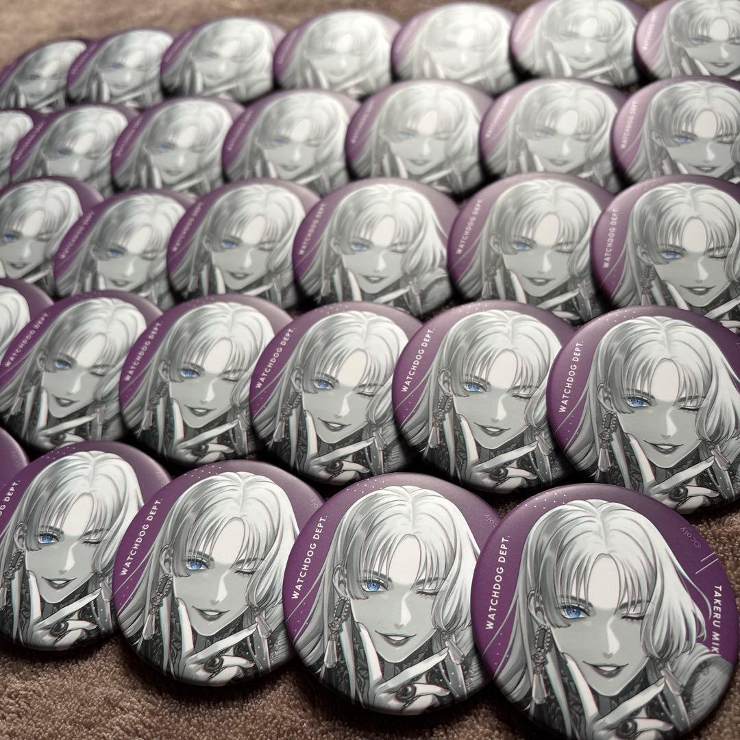 大量⑥】ブレイクマイケース ブレマイ 御門尊 缶バッジ パーソナルソング