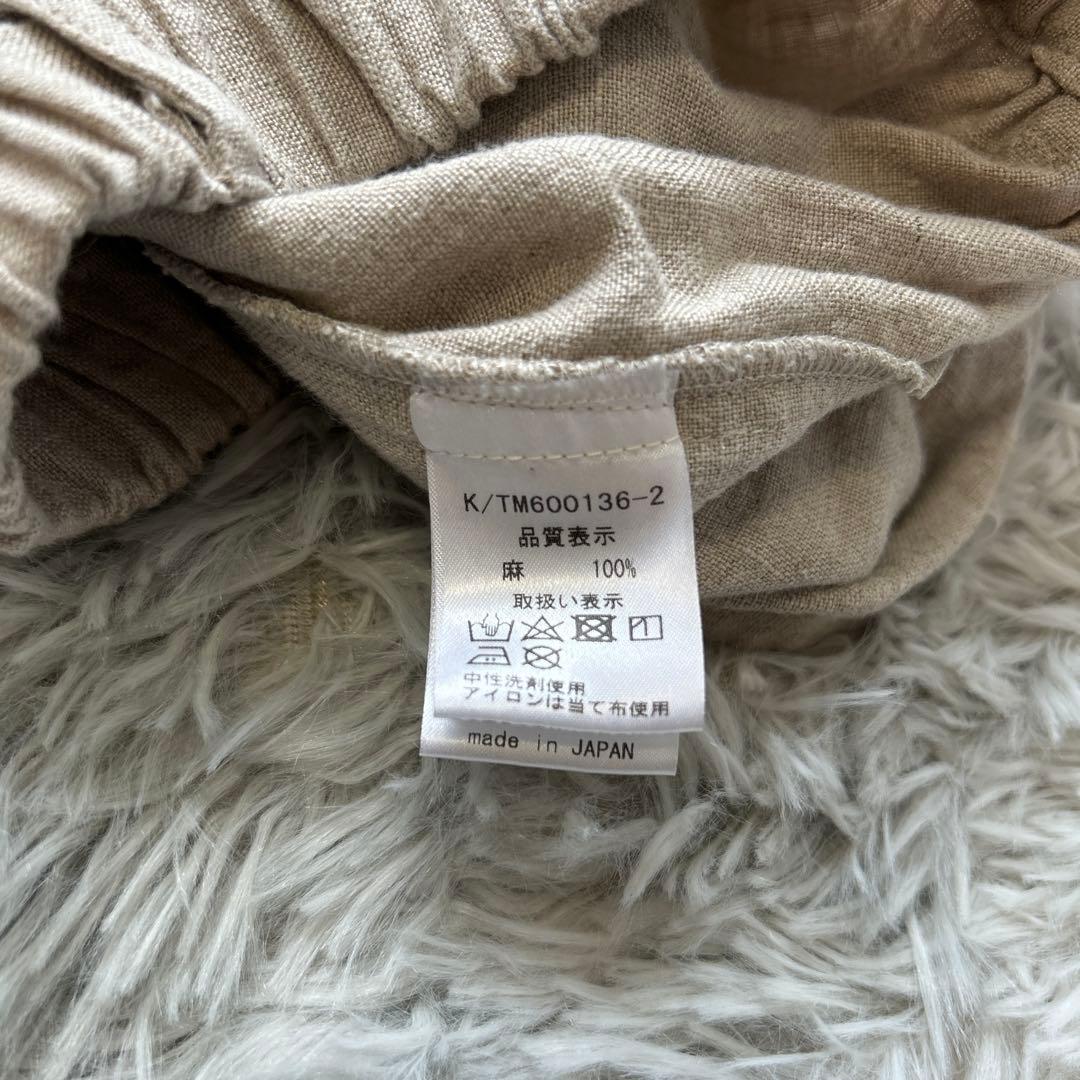 【美品】ICHI Antiqtuites 琴平炊きリネンサルエルパンツ