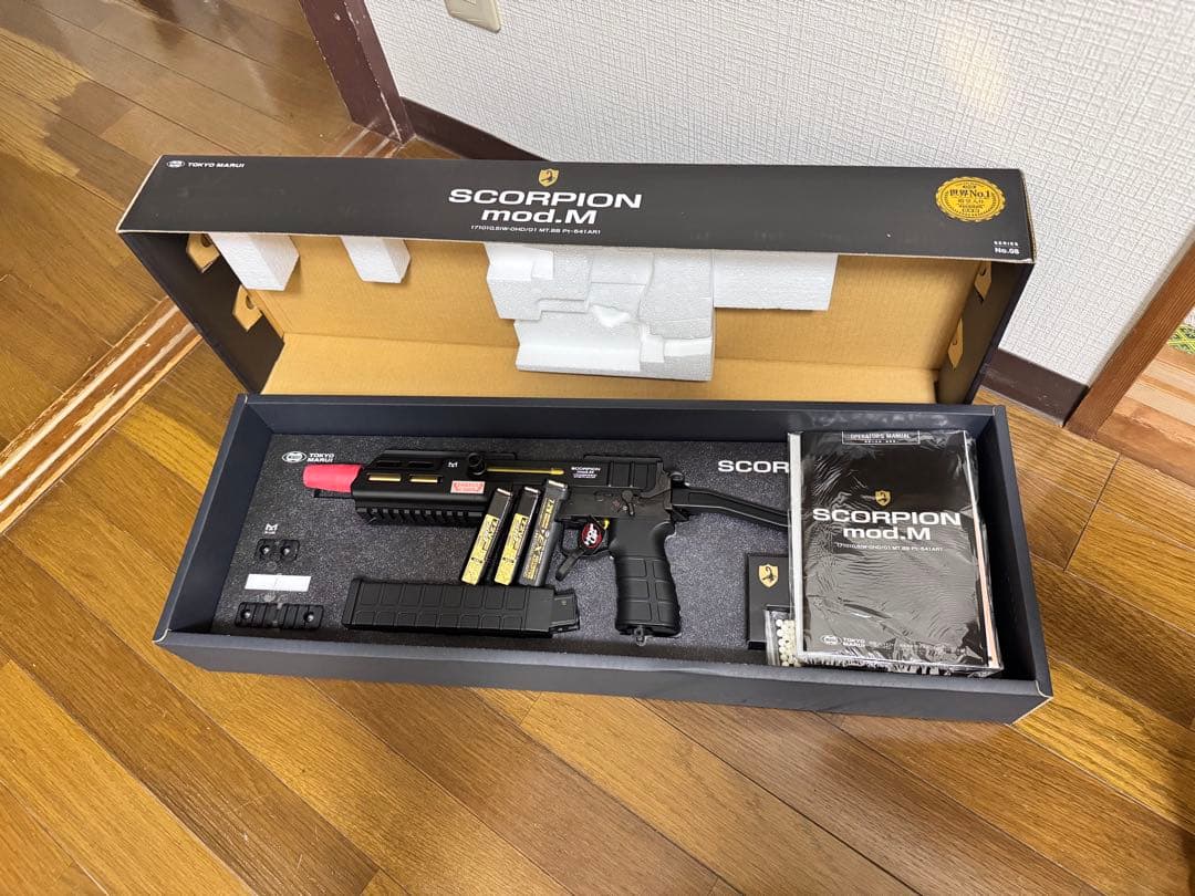 【美品・2日以内発送】SCORPION mod.M バッテリー2本付属