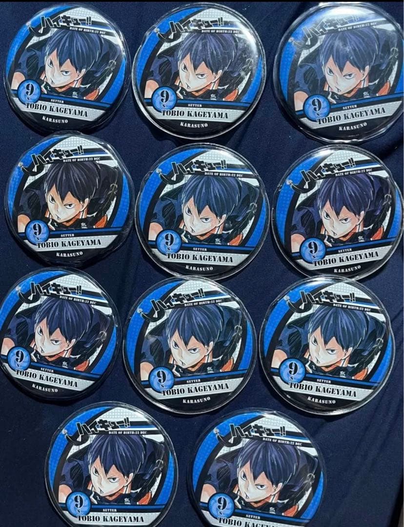 【希少】最終価格 影山飛雄 缶バッジ ハイキュー