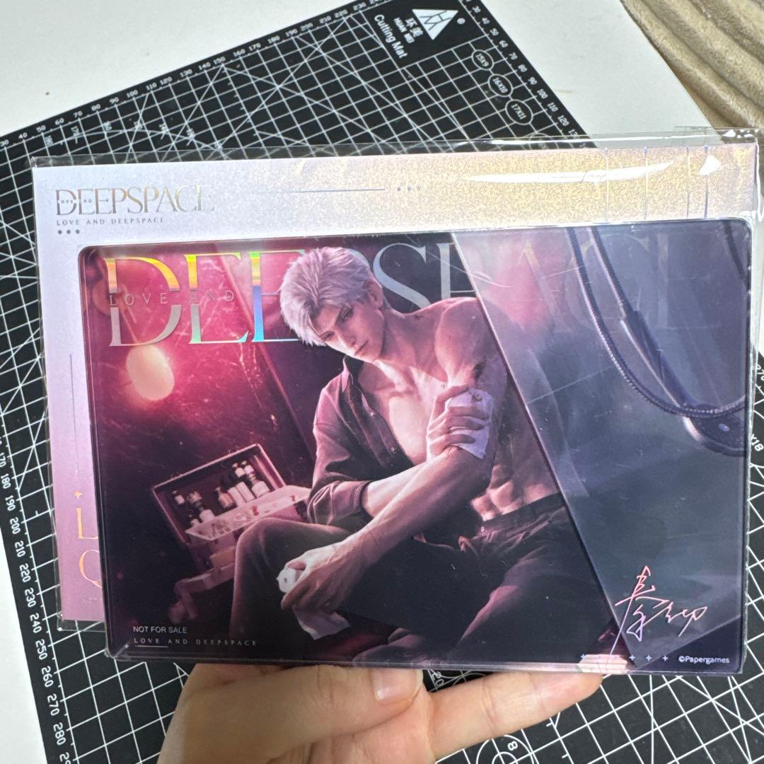 恋と深空 2024 中国限定 VIP 公式ギフト シン アクリルスタンド 手紙