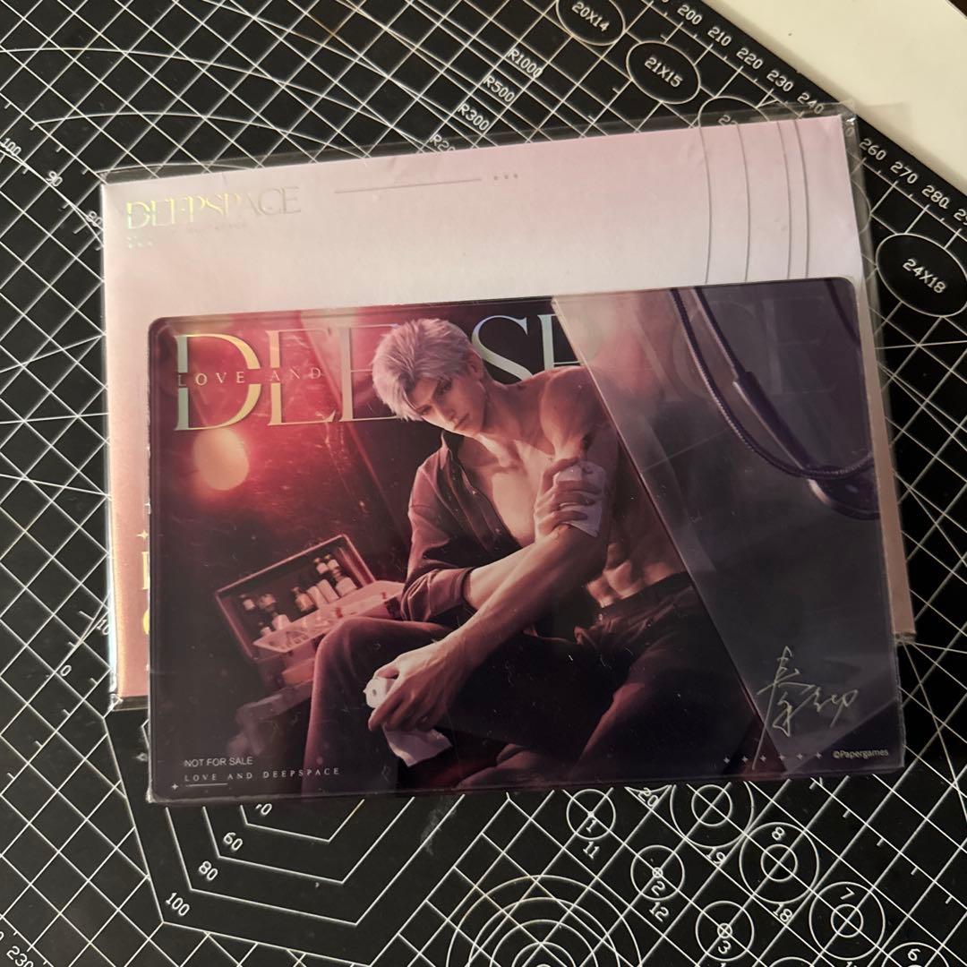 恋と深空 2024 中国限定 VIP 公式ギフト シン アクリルスタンド 手紙