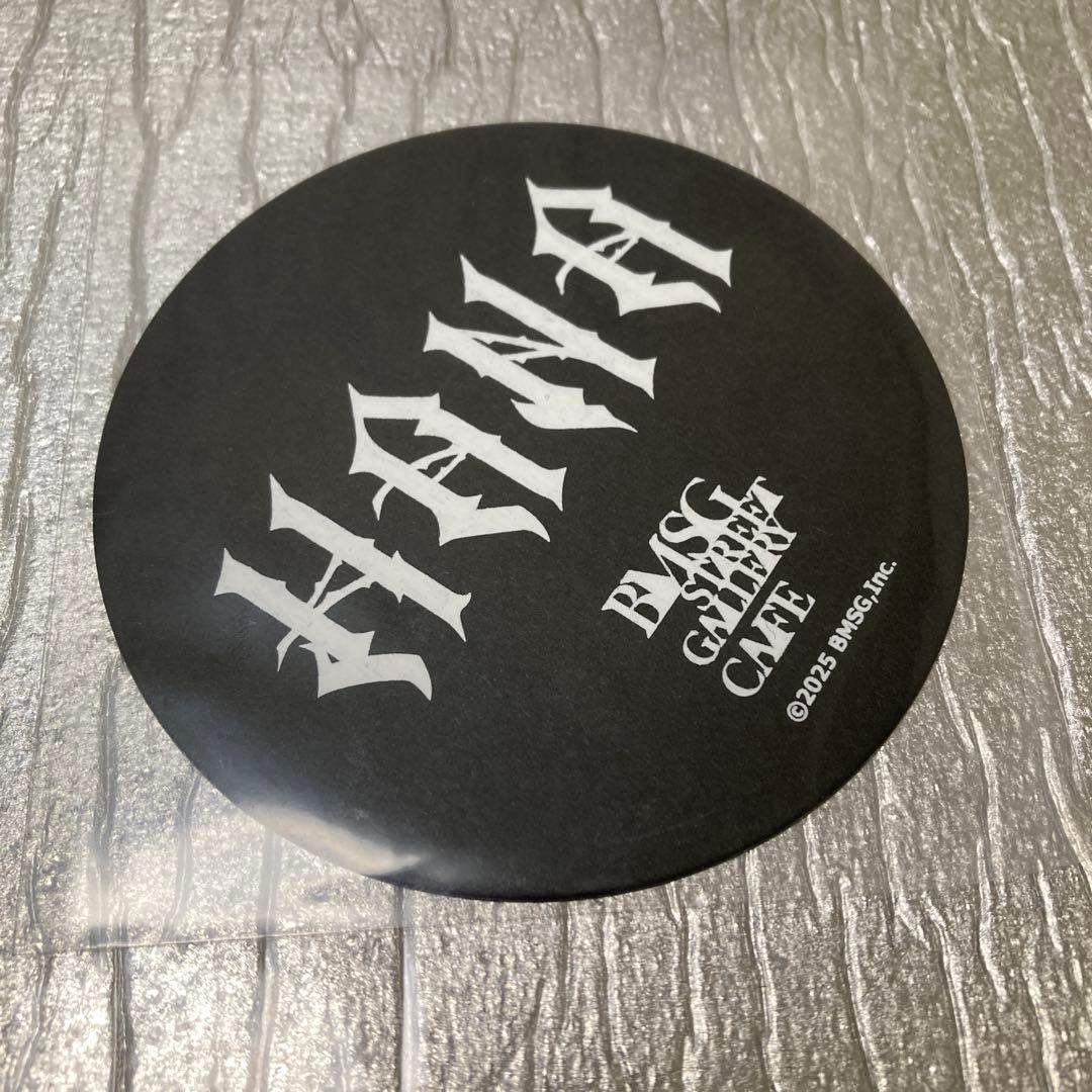 BMSG GALLERY CAFE サイン入りコースター HANA BMSGカフェ HANA サイン