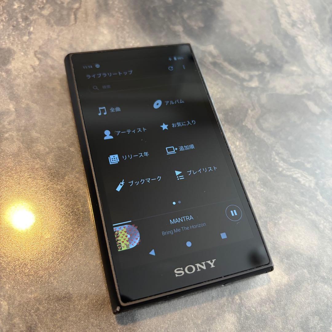 NW-A107 ウォークマン 64GB【A100シリーズ】 シリコンケース付き｜楽天