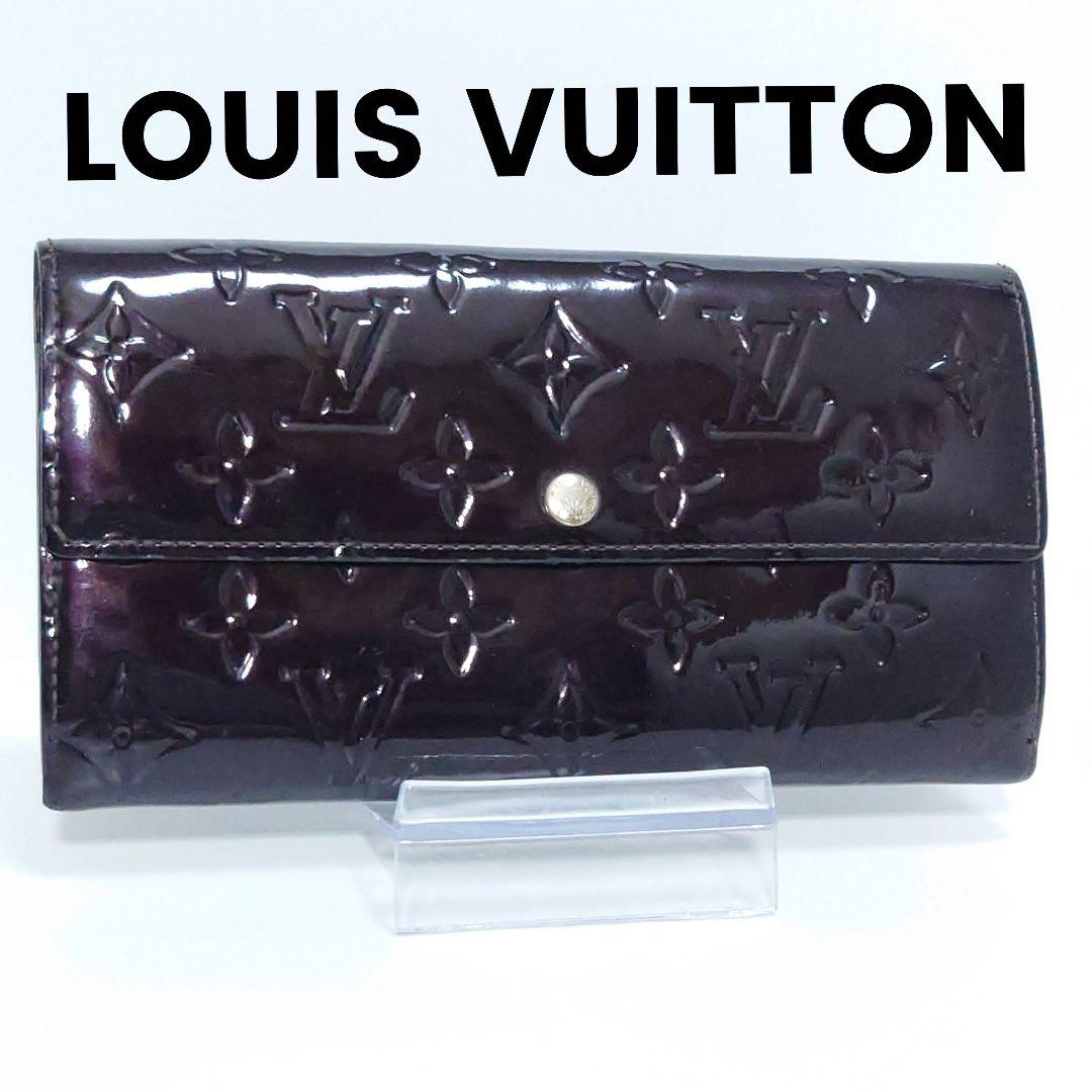 極美品】ルイヴィトン☆ヴェルニ／モノグラム☆ポルトフォイユ・サラ