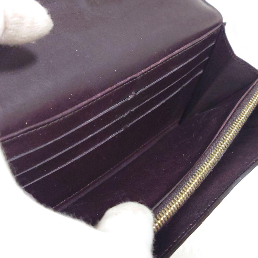 極美品】ルイヴィトン☆ヴェルニ／モノグラム☆ポルトフォイユ・サラ