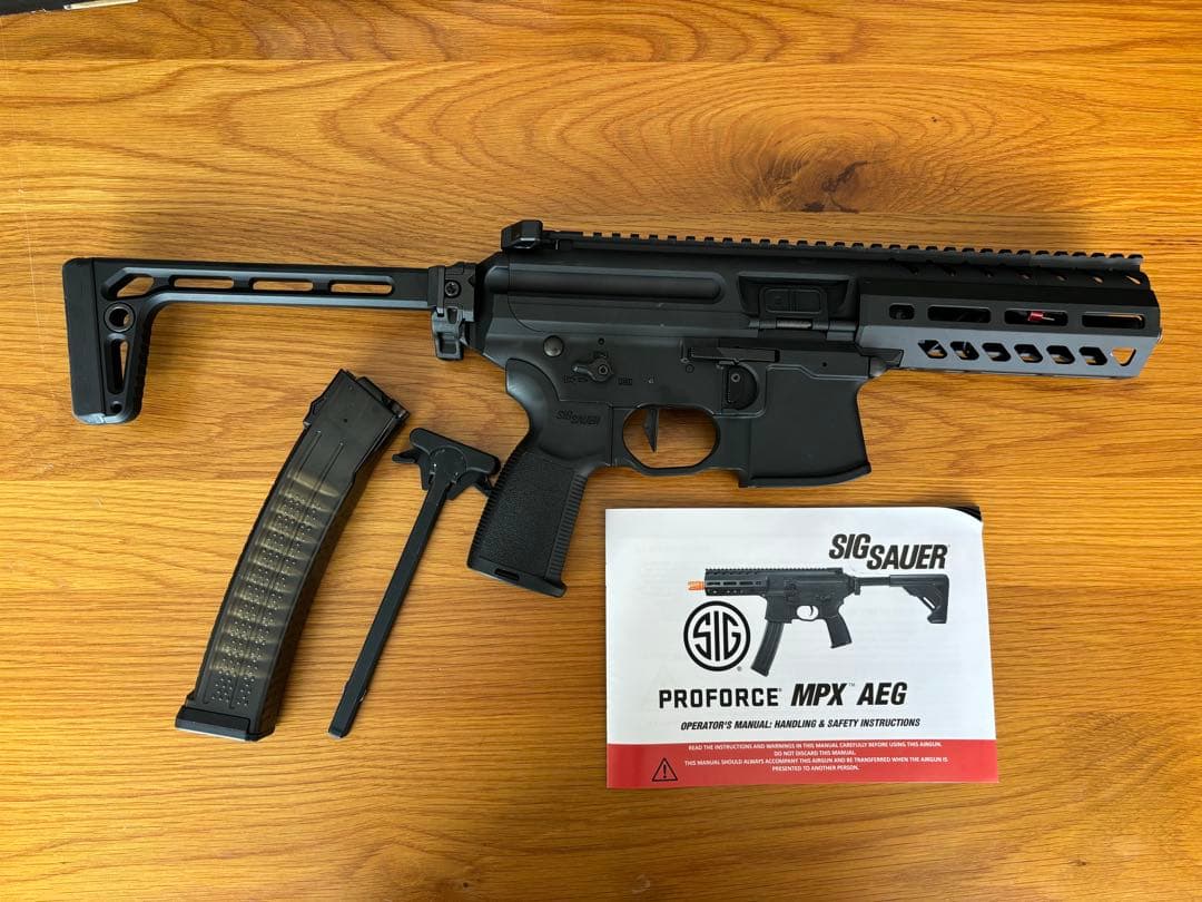 SIG SAUER MPX AEG 電動ガン　日本規格