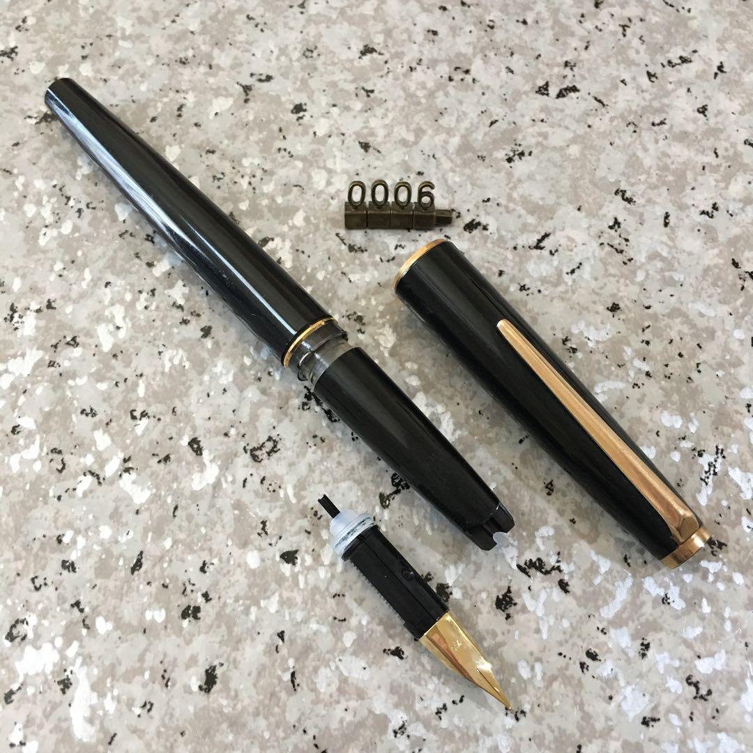 0006 オーバーホール済み 万年筆 モンブラン MONTBLANC 14k 148