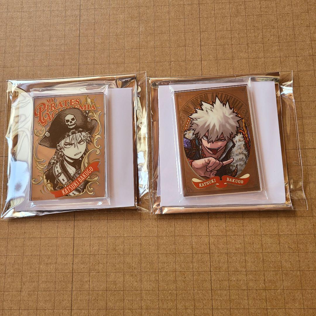 僕のヒーローアカデミア 爆豪勝己 パブミラー風アクリルステッカー 2種