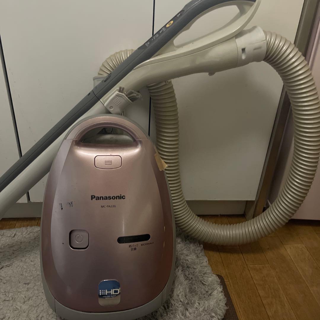 レア 廃盤品 パナソニック 掃除機 ハウスダストセンサー pink 空気清浄機能
