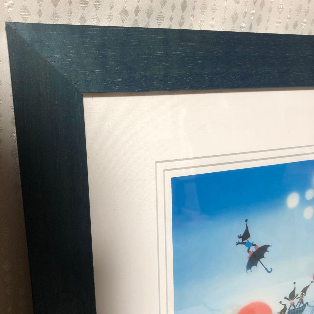 作家 藤城清治 こびとの旅立ち ダイヤモンド・スクリーニング 114/800