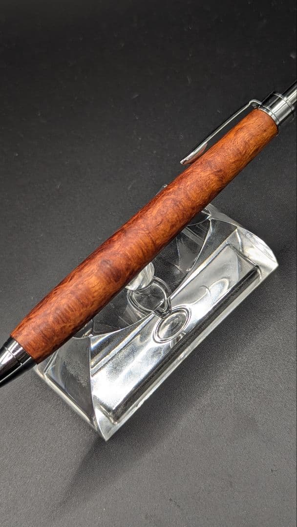 447ペン工房翌檜 極上 レースシーオーク 木軸シャーペン ボールペン