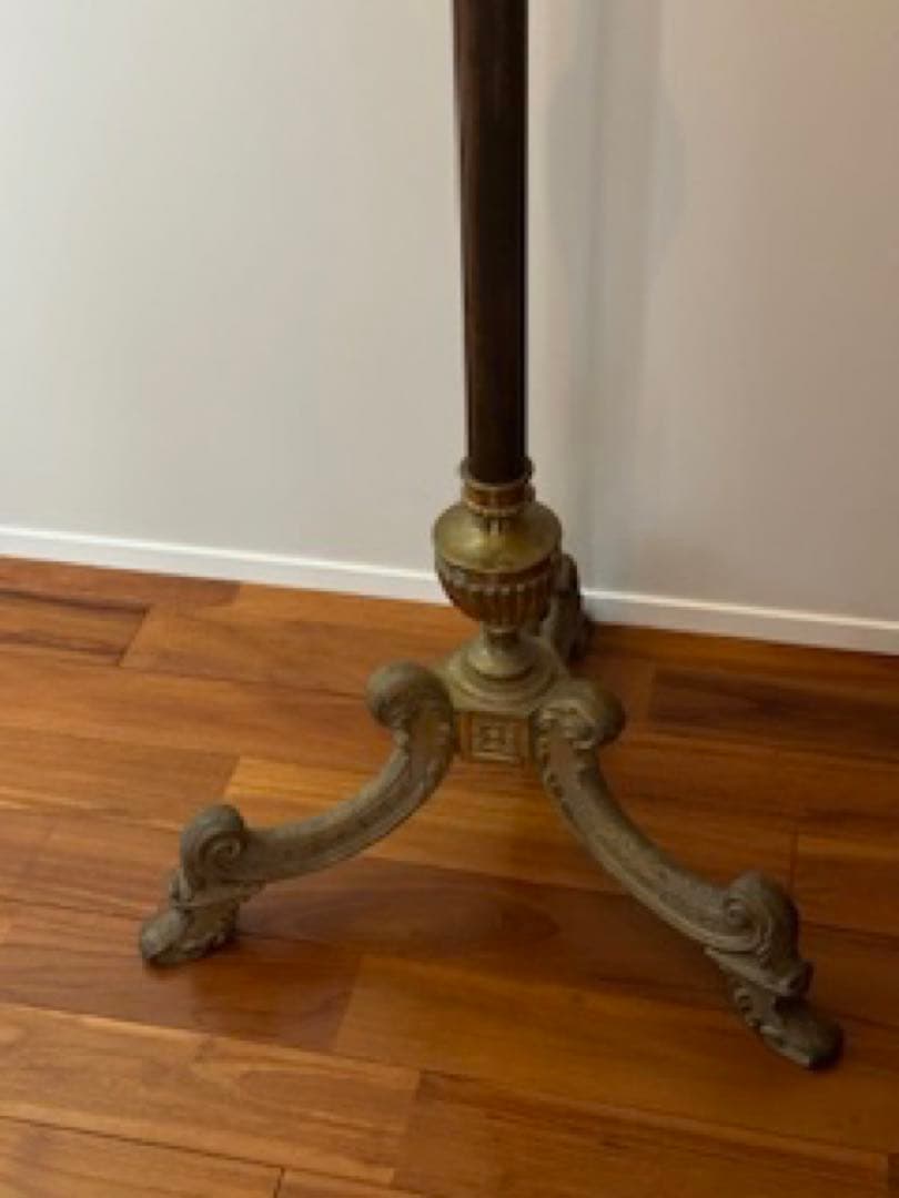 ️⃣プロフ必読*️⃣難あり❣️アンティーク 真鍮コートスタンド