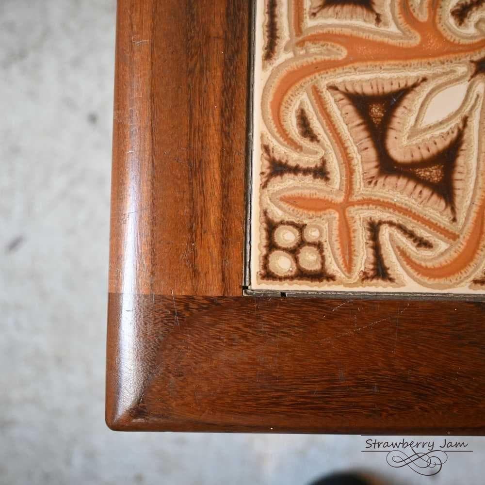 L3705-65 英国ヴィンテージ G-plan コーヒーテーブル タイル張り