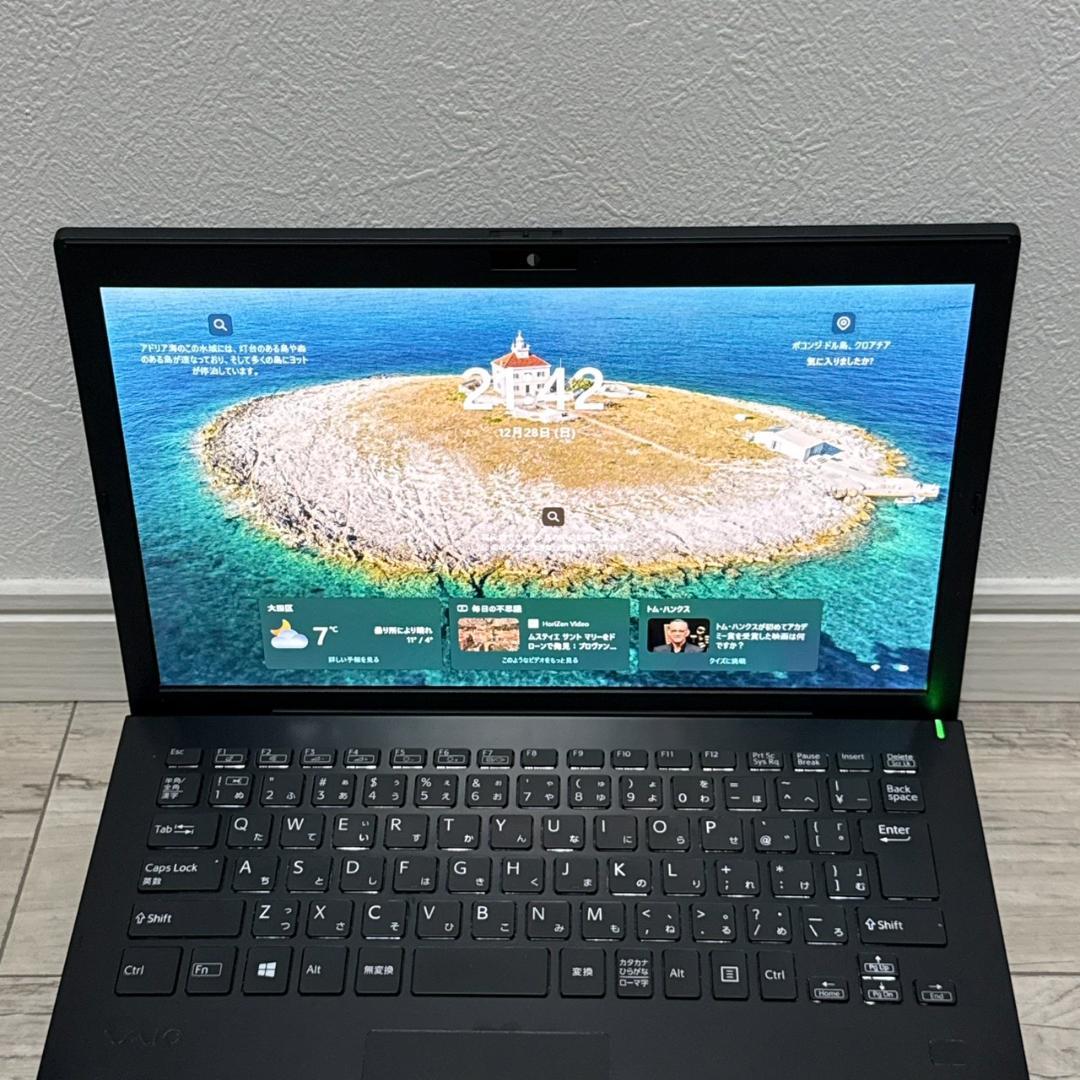 16GBモデル♬ 即戦力 VAIO i5 SSD256G 13.3FHD 顔認証