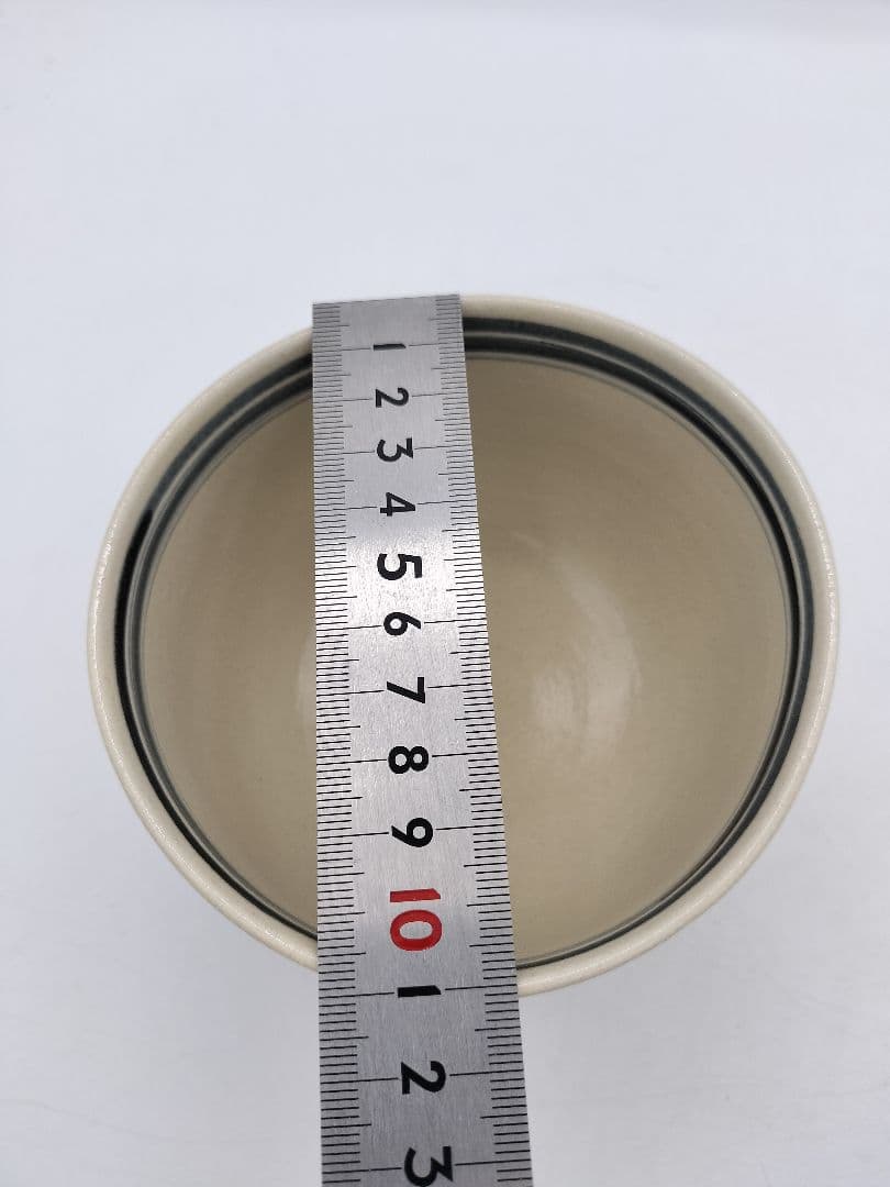 c585 茶碗 古曽部 安南手 人物草花 高規古曽部 義宗窯 木箱