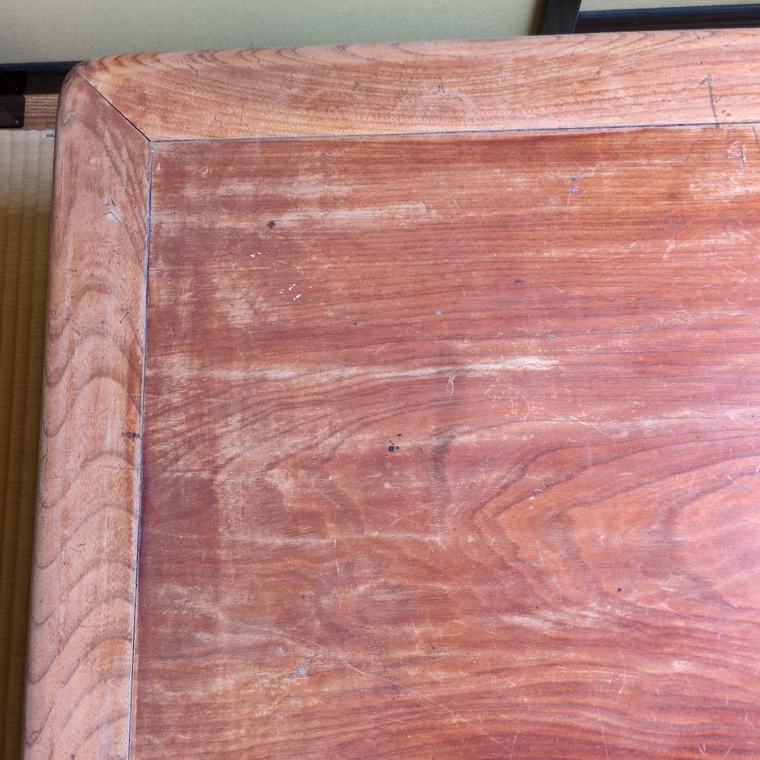 アンティーク家具 昭和レトロ 座卓 ちゃぶ台 古家具 69×90×31センチ