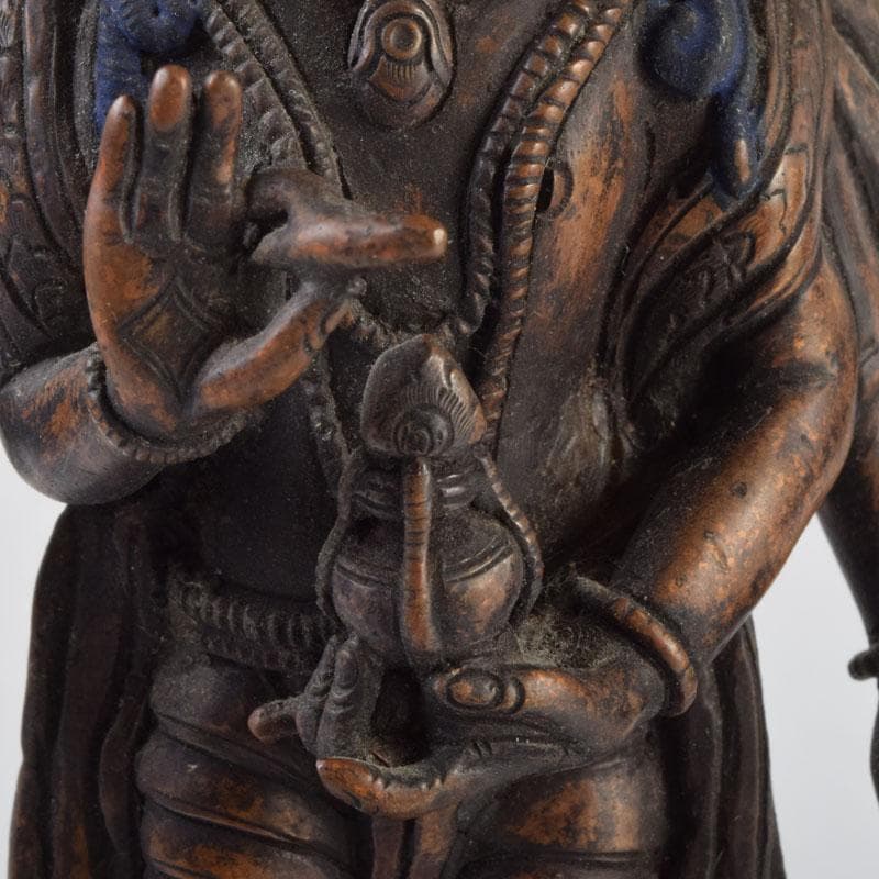 仏教美術 古銅彩色 インド神 ドゥルガー像 仏像 V 8923 - メルカリ
