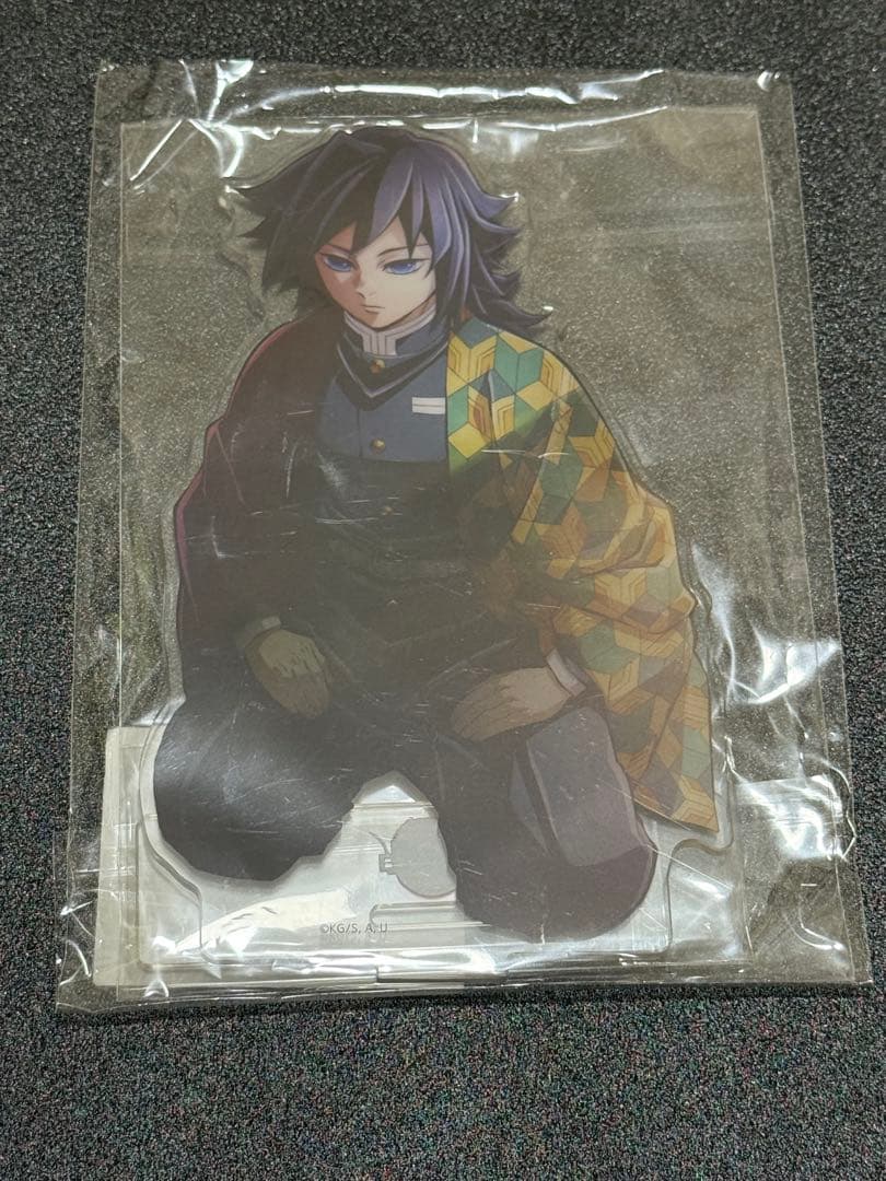 鬼滅の刃 柱稽古編 リアルタイムカフェ KV アクリルスタンド 冨岡義 鬼滅