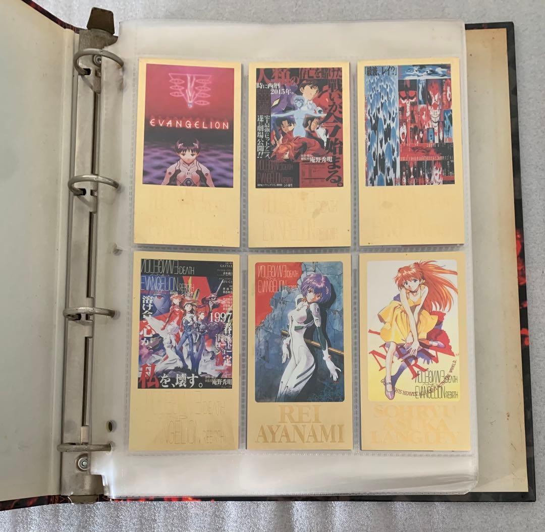 コンプ 全132種 + バインダーカード エヴァンゲリオン劇場版シト新生