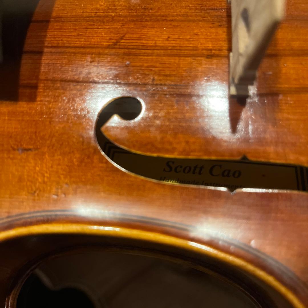 Scott Cao フルサイズバイオリン 2016年製