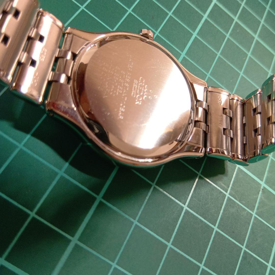 CREDOR シルバー クォーツ腕時計