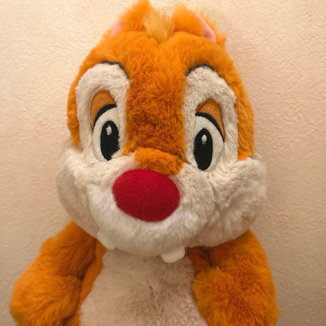 ディズニー ぬいぐるみ フラッフィープラッシー チップとデール ふわふわ 抱き枕