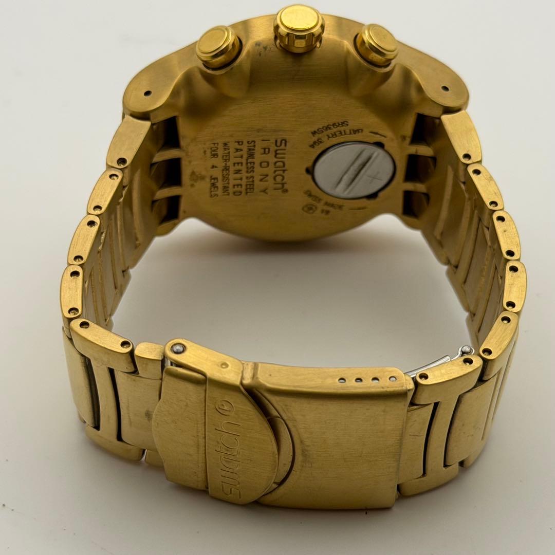 【超希少】スウォッチ　アイロニー　ビッグクロノ　YOG100G クォーツ